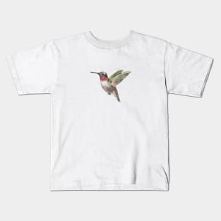 Watercolor Bird Kids T-Shirt